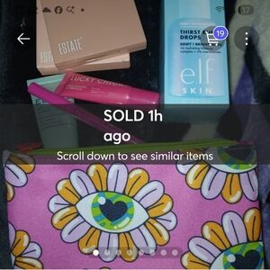 Estate Eyeshadow Palette - Shimmering Rose & Elf Holy Hydration Etc